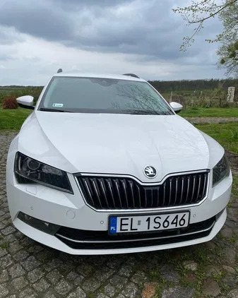 Skoda Superb cena 62000 przebieg: 176000, rok produkcji 2016 z Łódź małe 56